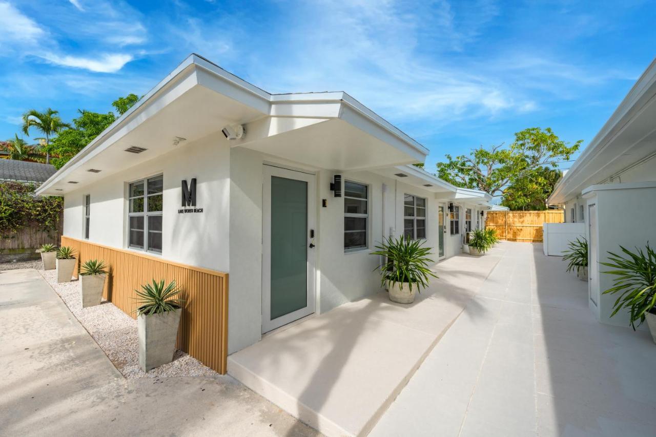 M Lake Worth Beach: Modern Villas with Retro Charm Near Palm Beach Exterior photo